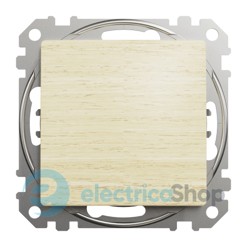 Вимикач кнопковий 1-кл. для серії Sedna Elements Schneider Electric SDD180111 береза