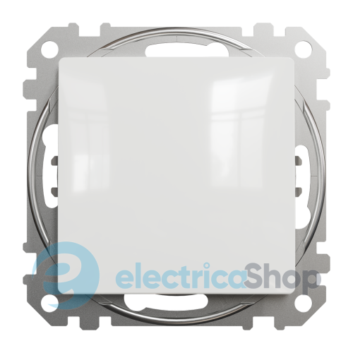 Кнопочный переключатель 1-кл SE Sedna Design SDD111116 белый
