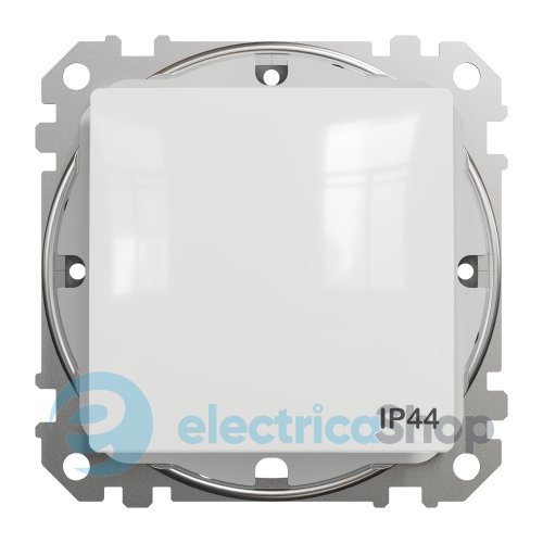 Переключатель 1-кл IP44 SE Sedna Design SDD211106 белый