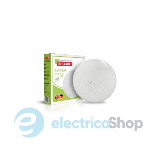 Світлодіодний світильник Eurolamp круглий накладний Samurai T23 38W 4000K (LED-NLR-38W-T23)