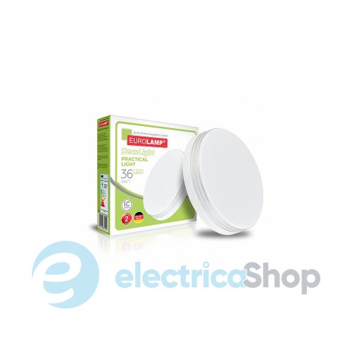 Светодиодный светильник Eurolamp круглый накладной Practical light N26 38W 4000K (LED-ER-36W-N26)
