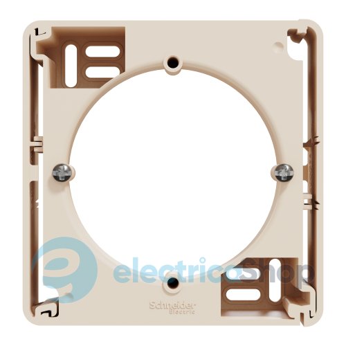 Коробка для поверхностного монтажа 1-пост SE Sedna Design SDD112901 бежевый