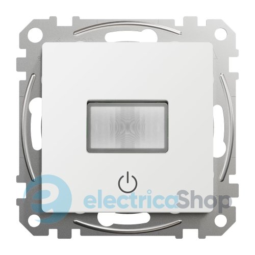 Датчик руху із вимикачем 10 A SE Sedna Design SDD111504 білий