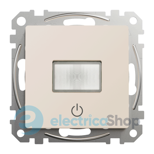Датчик руху із вимикачем 10 A SE Sedna Design SDD112504 бежевий