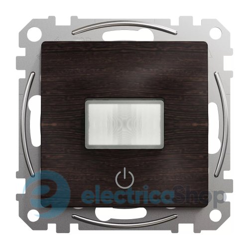 Датчик руху із вимикачем 10 A SE Sedna Elements SDD181504 венге