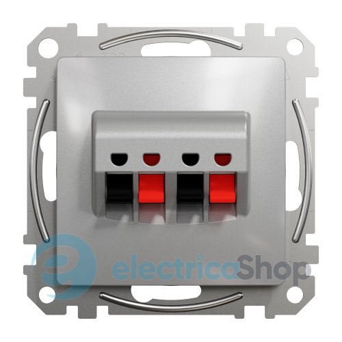 Аудиорозетка SE Sedna Design SDD113411 алюминий