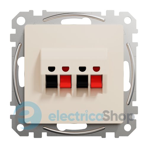 Аудіорозетка SE Sedna Design SDD112411 бежевий