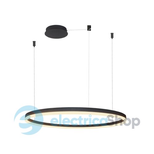 Підвісний світильник AZzardo HALO PENDANT 100 BK AZ4963