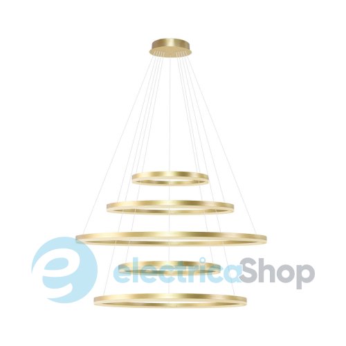 Підвісний світильник AZzardo HALO PENDANT 150+120+100+80+60 CCT GO + REMOTE CONTROL AZ5352