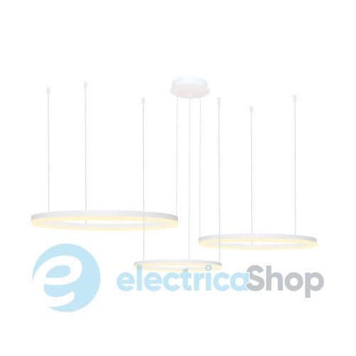 Подвесной светильник AZzardo HALO PENDANT 100+80+60 CCT BLUETOOTH WH + REMOTE CONTROL AZ4974