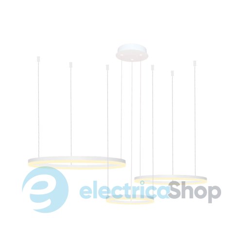 Подвесной светильник AZzardo HALO PENDANT 80+60+40 CCT BLUETOOTH WH + REMOTE CONTROL AZ4971