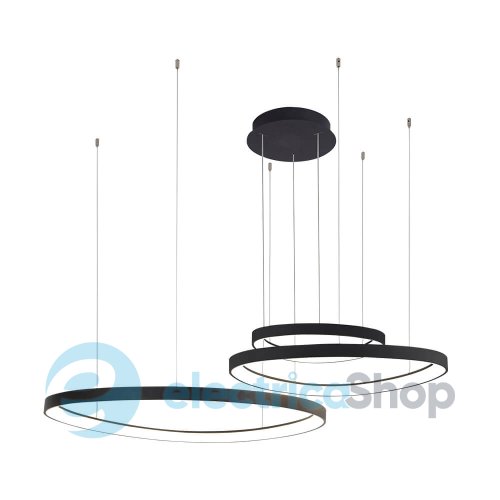 Подвесной светильник AZzardo AMANDA PENDANT 45+65+85 3000K BK AZ5027