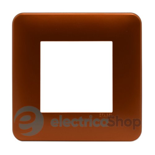 Рамка 1-а EFAPEL LATINA METALLUM медь 42910 TCO