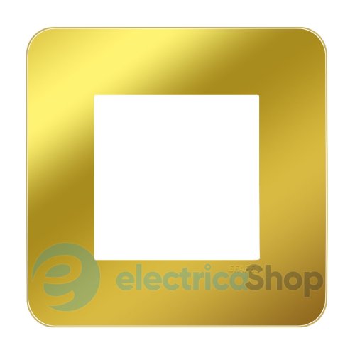 Рамка 1-а EFAPEL LATINA METALLUM золото 42910 TOR