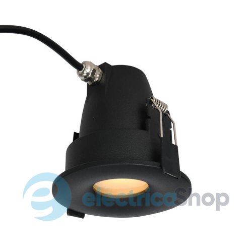 Точковий вбудований світильник Azzardo ROMOLO R IP65 BK AZ5390