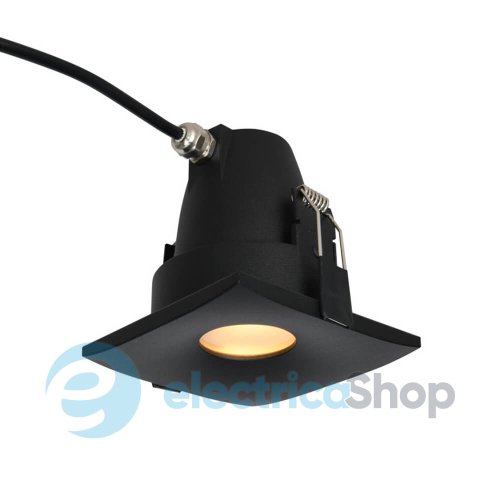 Точечный встроенный светильник Azzardo ROMOLO S IP65 BK AZ5392