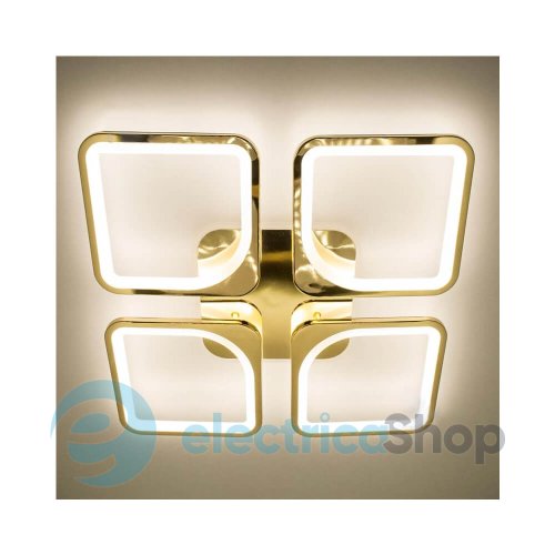 Светильник LUMINARIA LOOK RGB 100W 4Q 550/90 GOLD/OPAL 170-265V IP20 с пультом ДУ