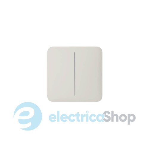 Кнопка для розумного вимикача світла LightSwitch Ajax SideButton (2-gang) 46026 устричний