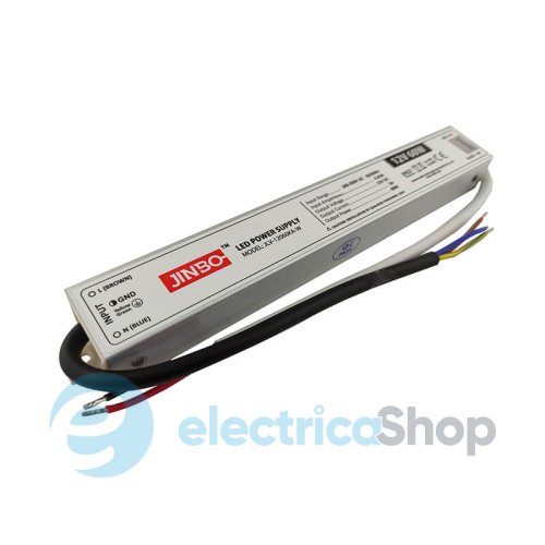 Блок питания 12V 60Вт IP67 JINBO JLV-12060KA-W герметичный, алюминиевый корпус (17708)