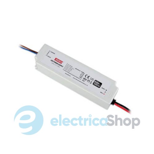 Блок питания 12V 100Вт IP67 JINBO JLV-12100PA герметичный, пластиковый корпус (13230)