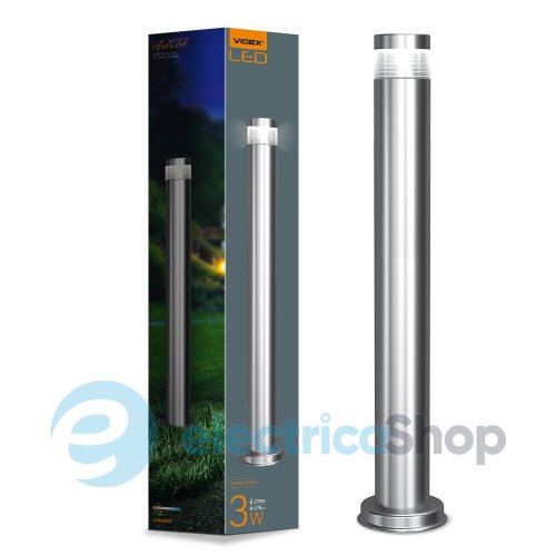 Парковий стовпчик VIDEX LED AR05 IP54 3W 2700K 80 см (VL-AR05-03082S) 26562