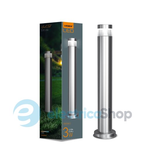 Парковий стовпчик VIDEX LED AR05 IP54 3W 2700K 60 см (VL-AR05-03062S) 26558