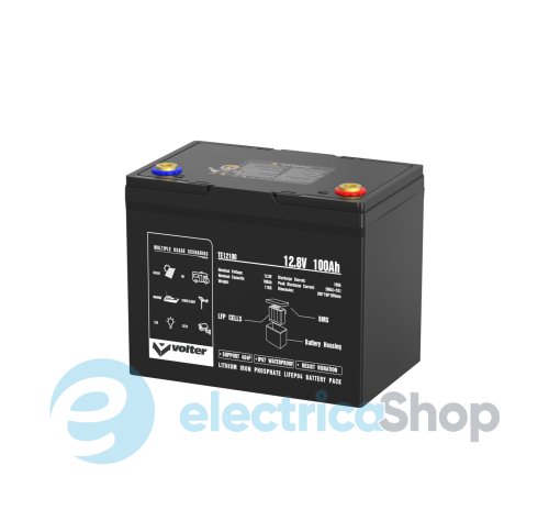 АКБ Volter LiFePO4 TE 12100 (12V 100Ah 1.2KWH)