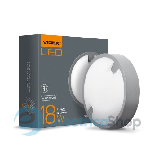 Світильник VIDEX ЖКГ LED IP65 18W 5000K VL-BH12R-185 (25806)