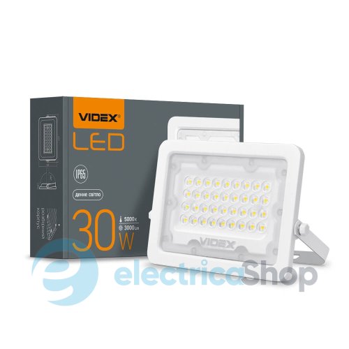 LED прожектор VIDEX F2e 30W 5000K VL-F2e-305W 26330