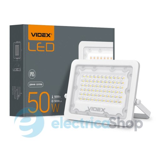 LED прожектор VIDEX F2e 50W 5000K VL-F2e-505W