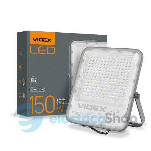 LED прожектор VIDEX PREMIUM F2 150W 5000K IP65 VL-F2-1505G 26172