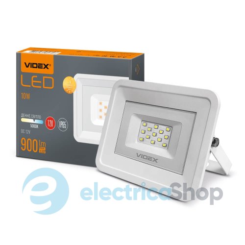 LED прожектор VIDEX Fe 10W 5000K 12V VL-Fe105W-12V 26460
