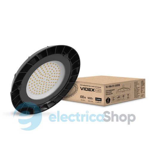 Підвісний світильник VIDEX висотний 100W 5000K 10000Lm 220V VL-HBe15-1005B 25272