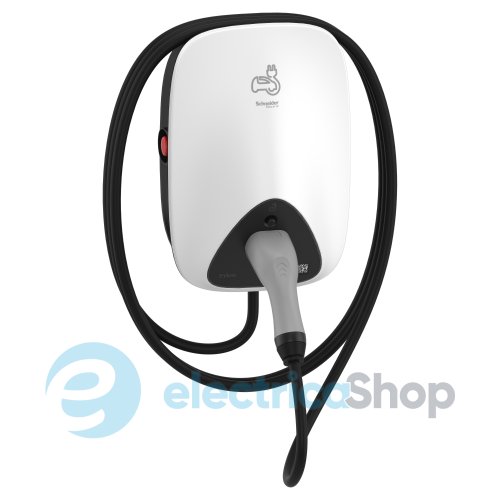 Зарядная станция, EVlink Home EVH4S03NC, 1P+N, присоединенный кабель 5м, 3,7кВт, 16А, с RDC-DD