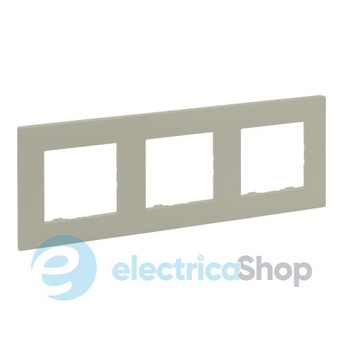 Рамка 3-постова Legrand NILOE STEP 864673 колір пісок