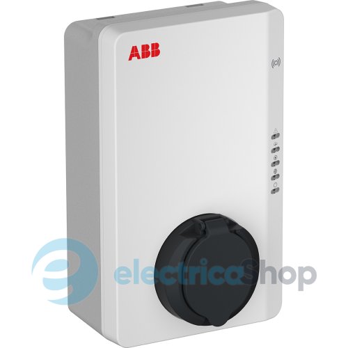 Зарядная станция для электромобилей Terra AC Wallbox розетка Тип 2, 3Ф/32A/22кВ, ABB 6AGC081279