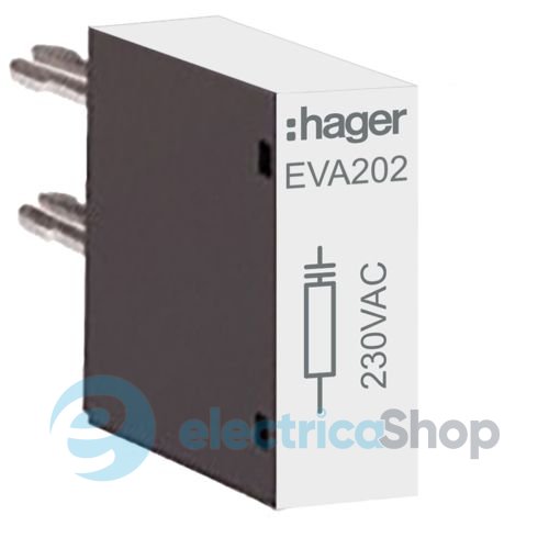 Супресор RC 230VAC для EV018-38, EVN032-045, Hager EVA202