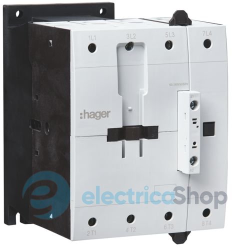 Контактор корпусний 4P, 230В-АС, 125А AC-1, Hager EVN125C
