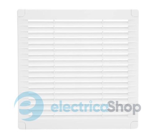 Вентиляционная решетка с заглушками AirRoxy grill 100x100, белая 02-313
