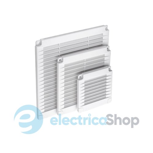Вентиляционная решетка с заглушками AirRoxy grill 250x250, белая 02-322