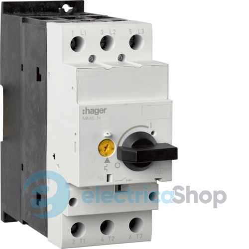 Автомат захисту двигуна Hager MM520N I=10-16А, розмір-2, 3М