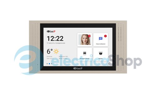 IP Видеодомофон AT-07LT (L) GOLD Bas IP, 1024×600 TFT (IPS) LCD, 7 дюймов, золото