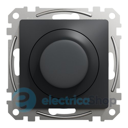 Поворотный диммер для LED RC 3-370Вт SE Sedna Design SDD114501 черный