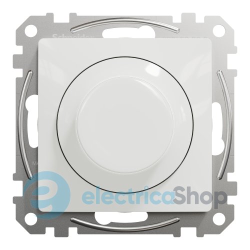 Поворотный диммер для LED RC 3-370Вт SE Sedna Design SDD111501 белый
