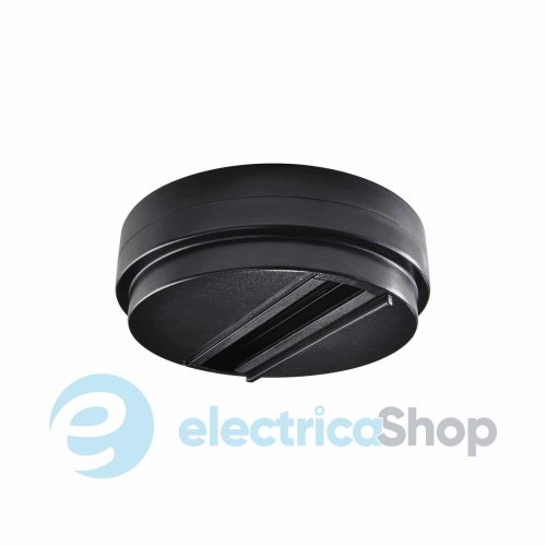 Стельова чаша для трекового світильника Ideal Lux LINK SINGLE CONNECTION BK 170152