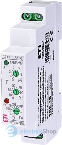 Реле часу TRE-1B (затримка вимкнення) ETI 2470028