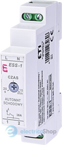 Сходовий вимикач ESS-1 1ПК 230V/AC ETI 2470029