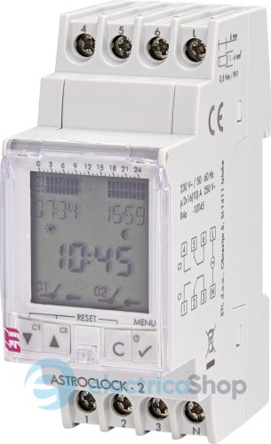 Астрономічний таймер ASTROCLOCK-2 ETI 2472051