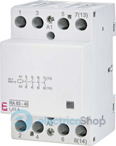 Контактор 4НВ, 63А, 230V/AC, RA 63-40 230V AC ETI 2464096