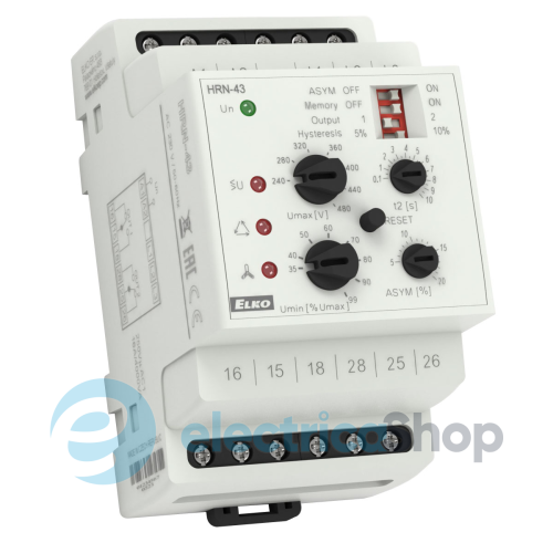 Реле комплексного контролю напруги HRN-43/230 AC 230V ELKO EP